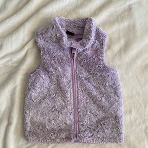 Girls 4T Plush North Face Vest